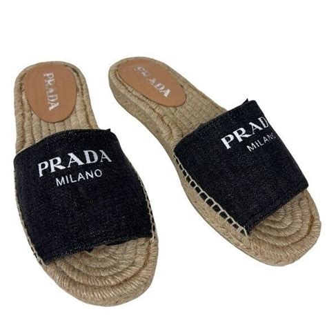 prada logo espadrilles|prada spandrels for women.